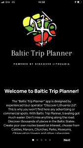 Baltic Trip planner
